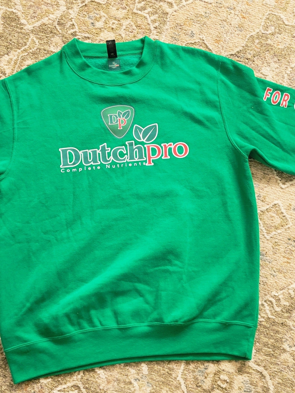 One of a Kind Dutch Pro Green Crewneck Sweatshirt